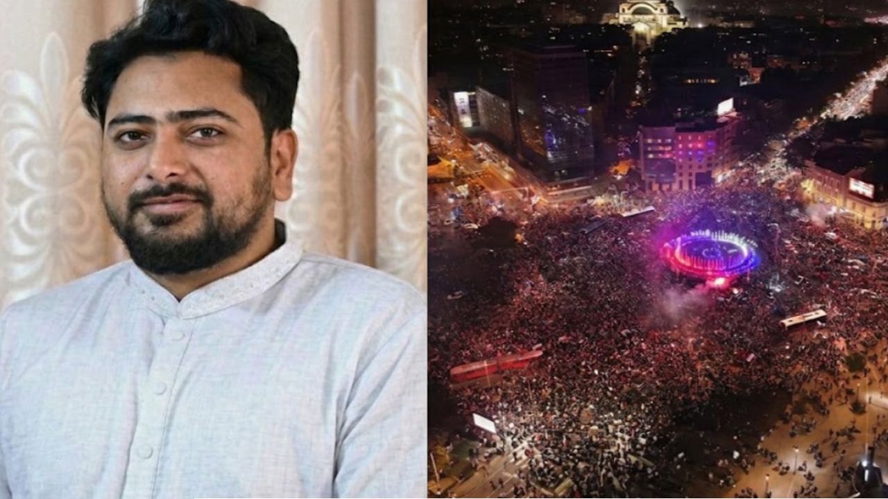 সার্বিয়ায় ছাত্র আন্দোলনের বিজয়, নাহিদ ইসলামের অভিনন্দন